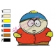 Cartman South Park Embroidery Design